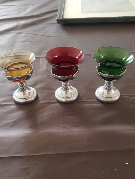 Farber Brothers Other - Farber Brothers Krome Kraft Cordial Glasses